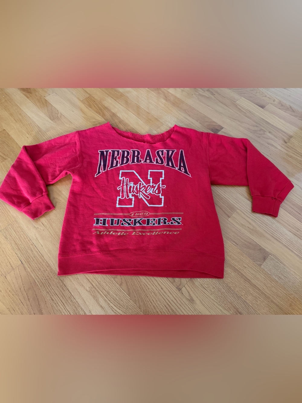 Nebraska Huskers Red Kids Sweatshirt